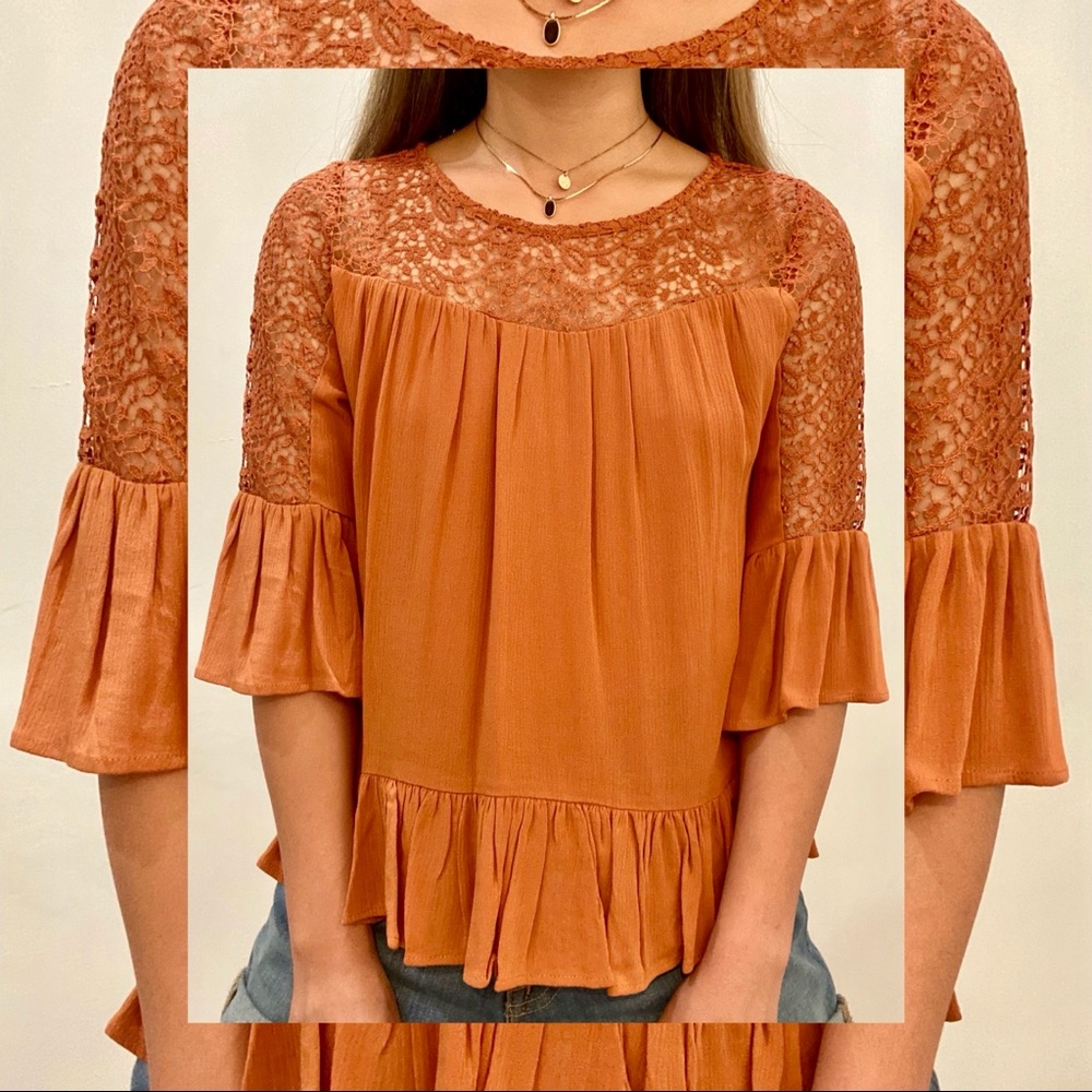 Bohemian Lace Blouse